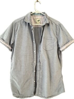Alexander Julian Casual Short-Sleeve Button-Down Shirt - Gray